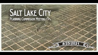 Planning Commission Meeting - August 25, 2021