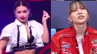 BADA & AUDREY’S REACTION TOWARDS EACH OTHER ‘S PERFORMANCES (CHILI 🌶️ BY HWASA)