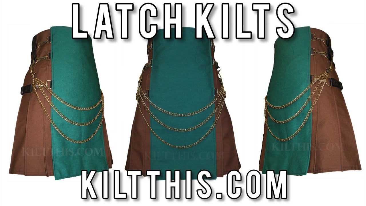 Metal Latch Utility Kilts by Kilt This