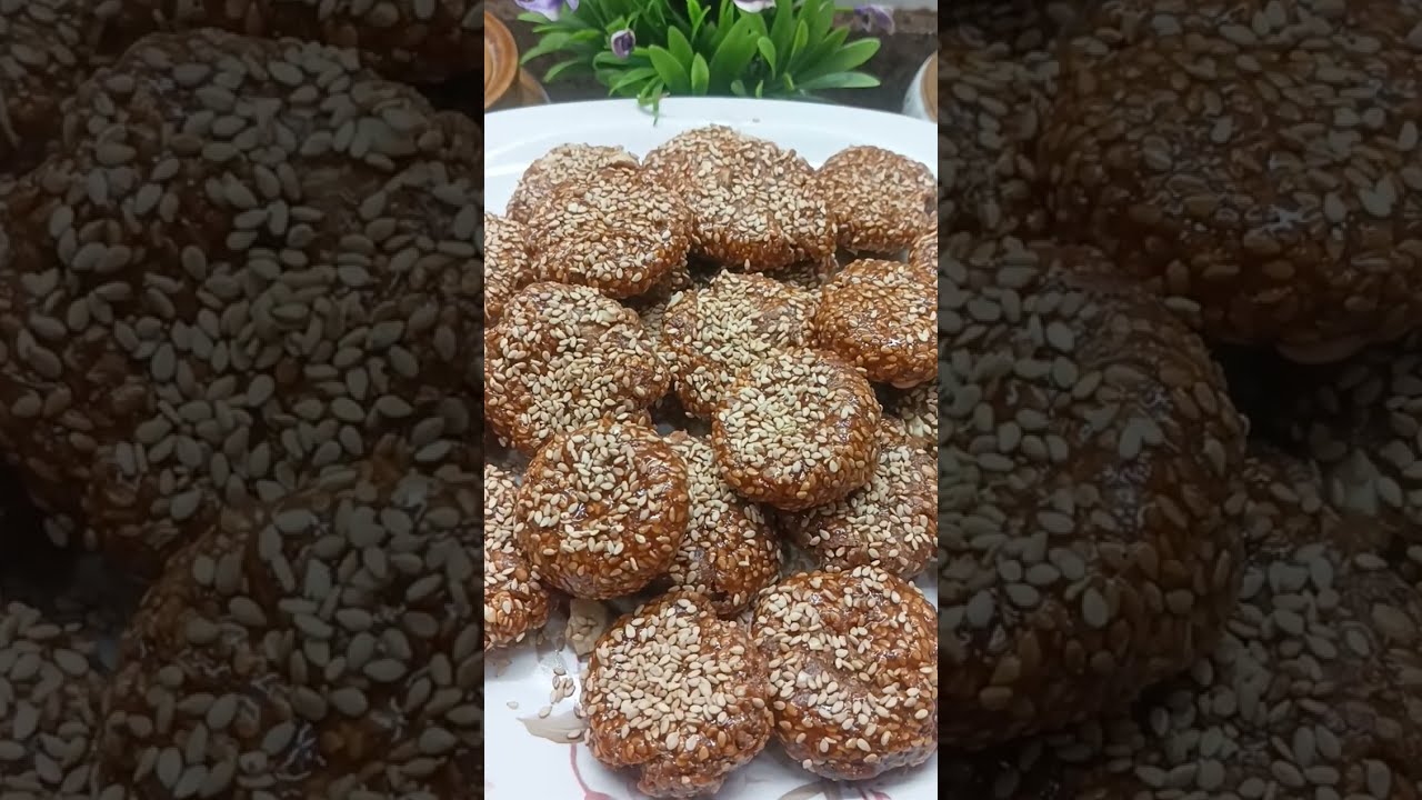 स्वादिष्ट तिलकुट 😋 👌 सर्दियों की खास मिठास – गुड़ और तिल का सोंधा तिलकुट
