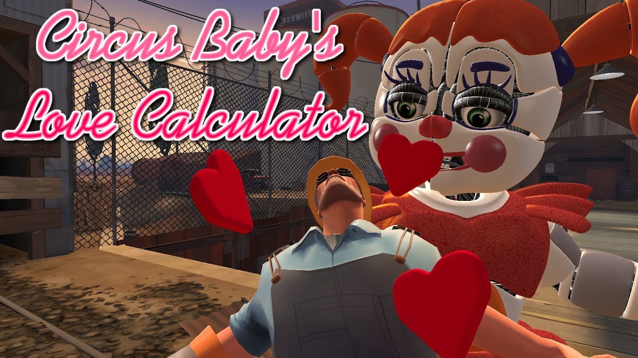 Happy.. Valentines Day.. Circus Baby's Love Calculator (Reboot) YouTube