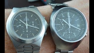 The thickest Speedmaster on earth vs. the thinnest