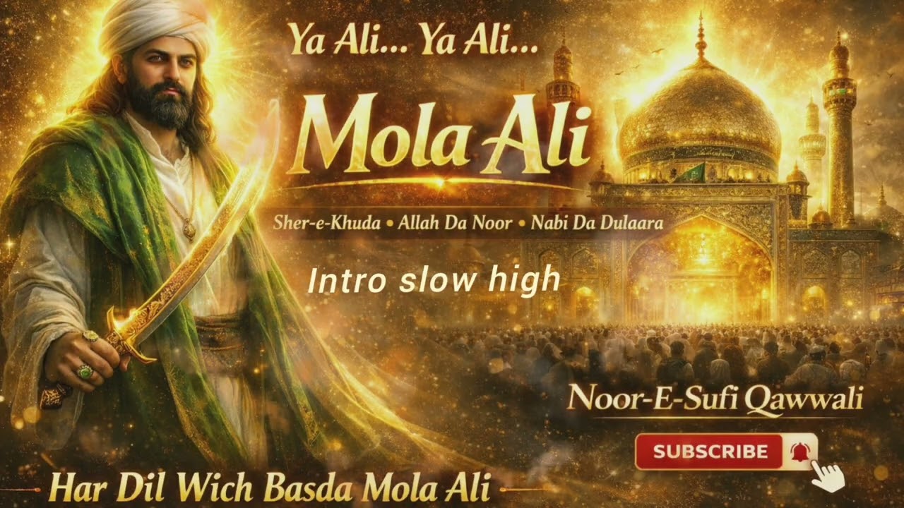 Mola Ali | Har Dil Wich Basda | Ya Ali Ya Ali | Powerful Zikr