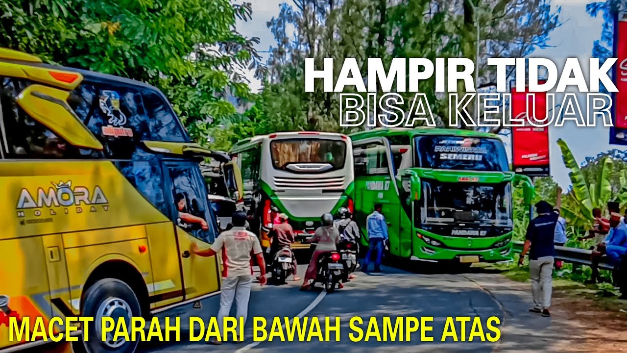 MACET PARAH DARI BAWAH SAMPE ATAS❗|hunting bus di tikungan sunan muria