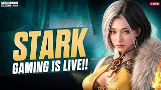 BGMI LIVE 🔥 DOMINATE CONQUEROR LOBBY - TOP 500 RANK PUSH  l MAX-OUT BLOOD RAVEN WITH STARKGAMING