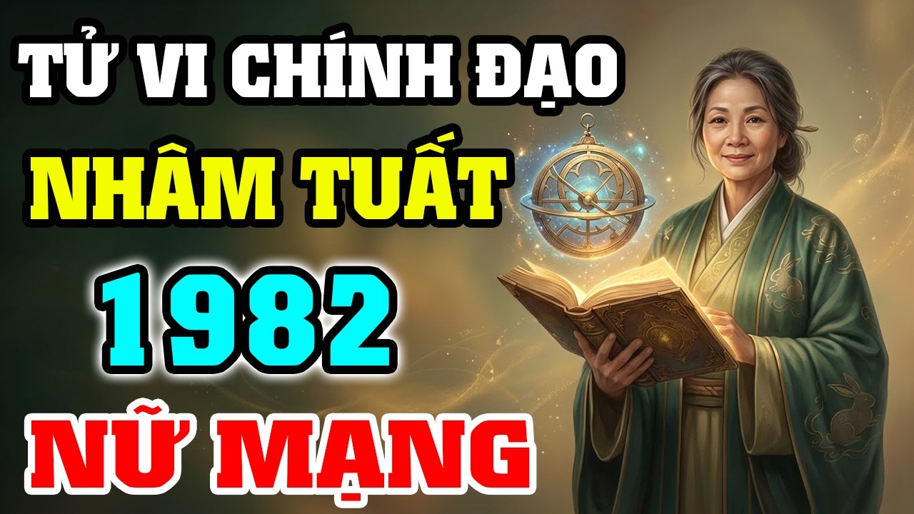 Tử Vi Tuổi Tuất 1982 Nữ Mạng Năm 2026: Sao Thủy Diệu Chiếu Mệnh Tài Lộc Hanh Thông Tuổi 44