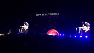 (4K) Red Hot Chili Peppers - Californication Live - FEQ Quebec City, 2016/07/16