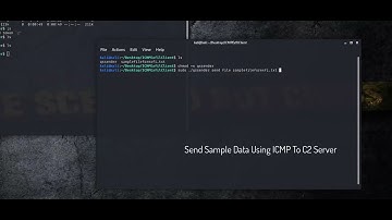 Data Exfiltration Using ICMP Protocol