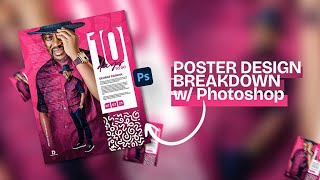 POSTER DESIGN BREAKDOWN WITH PHOTOSHOP | IB DOUGLAS