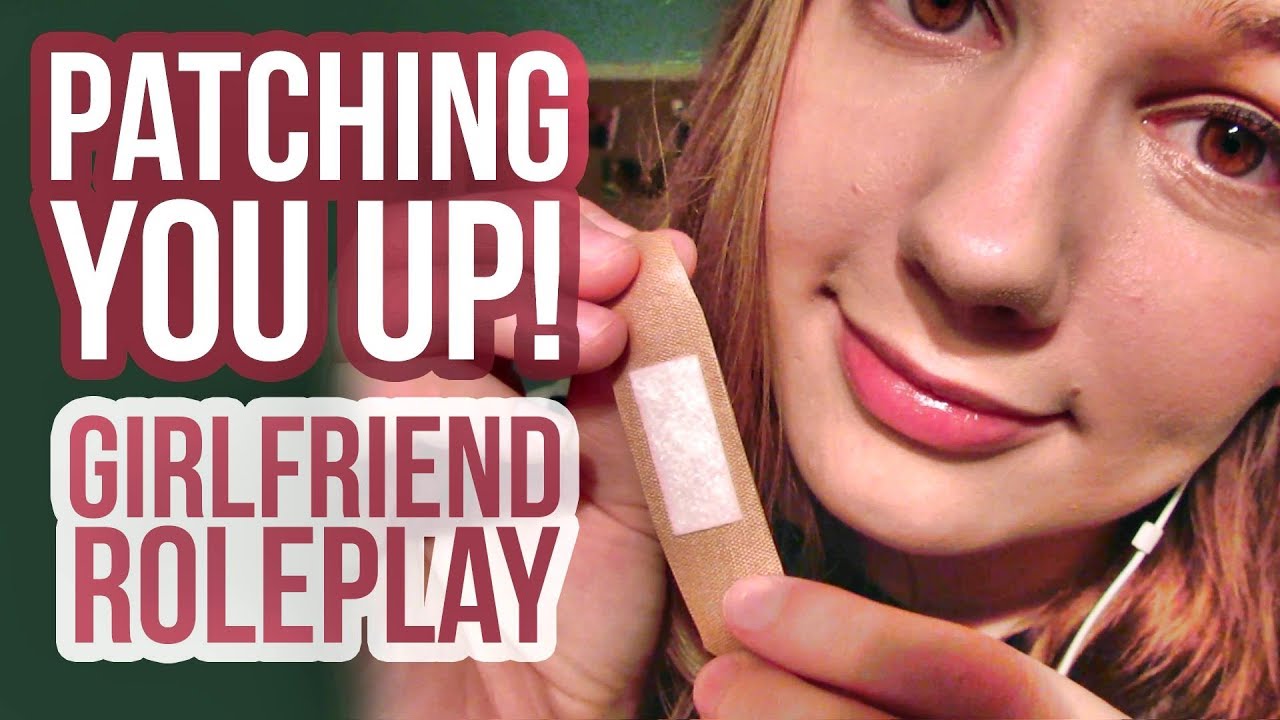 ASMR Patching You Up! Girlfriend Roleplay | Personal Attention | Hair Brushing | For All Genders