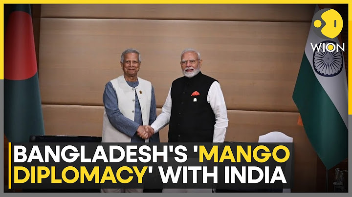 ভারত-বাংলাদেশ সম্পর্ক: মুহাম্মদ ইউনূস ভারতের প্রধানমন্ত্রী মোদিকে 1000 আম পাঠিয়েছেন | WION বিশ্ব সংবাদ