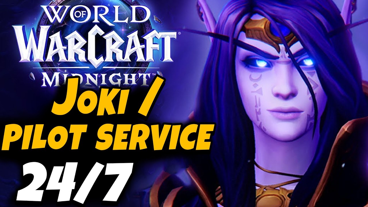 World Of Warcraft Midnight Boosting/Pilot Service (Joki wow) #Irham
