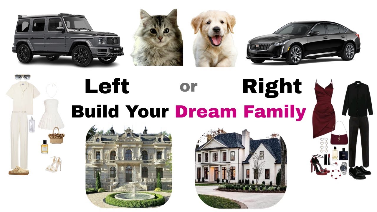 THIS or THAT Build Your DREAM Family  👨‍👩‍👧‍👦 🏘️💕