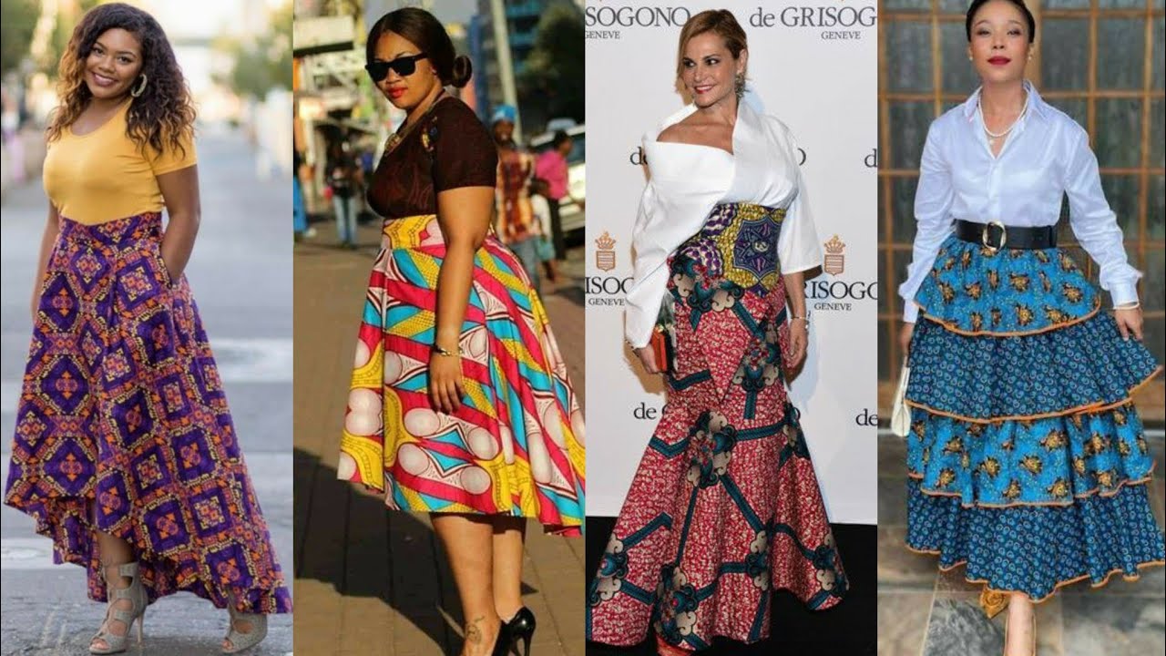 🆕️TRÈS BELLE JUPE LONG AFRICAINE EN WAX/PAGNE MAXI/BOUBOU 2022 ANKARA/AFRICAN DRESS SKIRT CASUAL