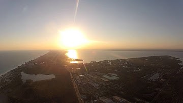 Zephyr II Evening FPV Flight using RUBY AutoPilot and Dragon Link