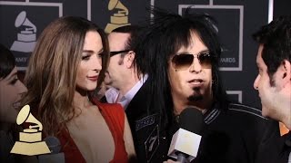 Famous Nikki Sixx on the 53rd Annual GRAMMY Awards red carpet | GRAMMYs Net Worth