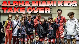 Meet The Kids Team That Has Been DOMINATING At ADCC Opens - Alpha Miami Grappling Highlight