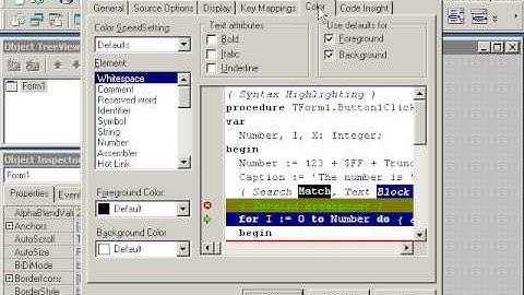 12  Delphi 7 Меню Tools