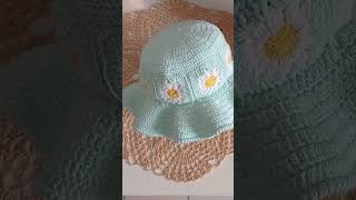 Te Encantará✨Tejé hermoso sombrero Fácil y Rápido! Patrón de Ganchillo #pasoapaso #tejido #ganchillo