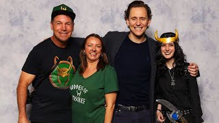 We Got A Photo Op With Tom Hiddleston at a Packed Megacon!