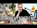 COOKING MY BOYFRIEND DINNER (FAIL) | Lauren Vlog's!