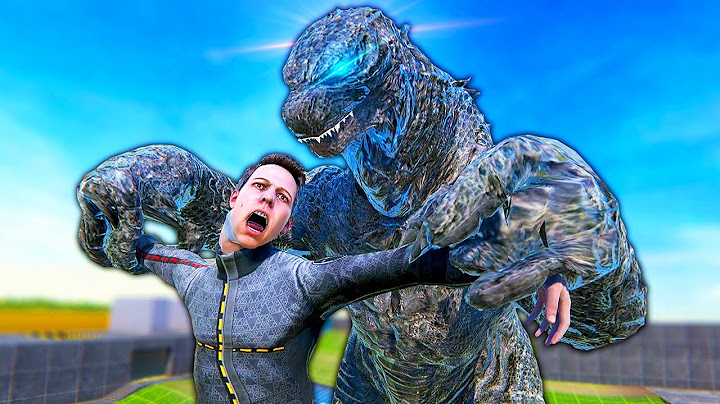 Becoming GODZILLA in Virtual Reality - Bonelab Mods Gameplay