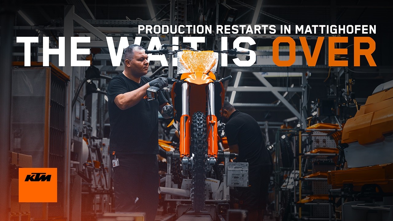 A KTM está de volta!