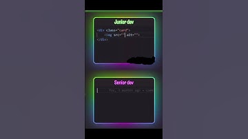 Senior vs junior Developers #csstutorial #seniorjunior #interview #cssinterview #javascript #coding