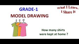 Jeff's Shirts | Word Problem solved by part-part-whole method | Grade 1 Math | Learn and Share