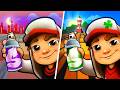 Subway Surfers VS Subway Surfers Easter Ireland, Subway Surfers New Update Sakura Tokyo, Subway Surf