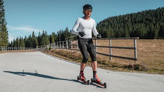 How To Brake On Proga Rollerskis Step-By-Step Tutorial