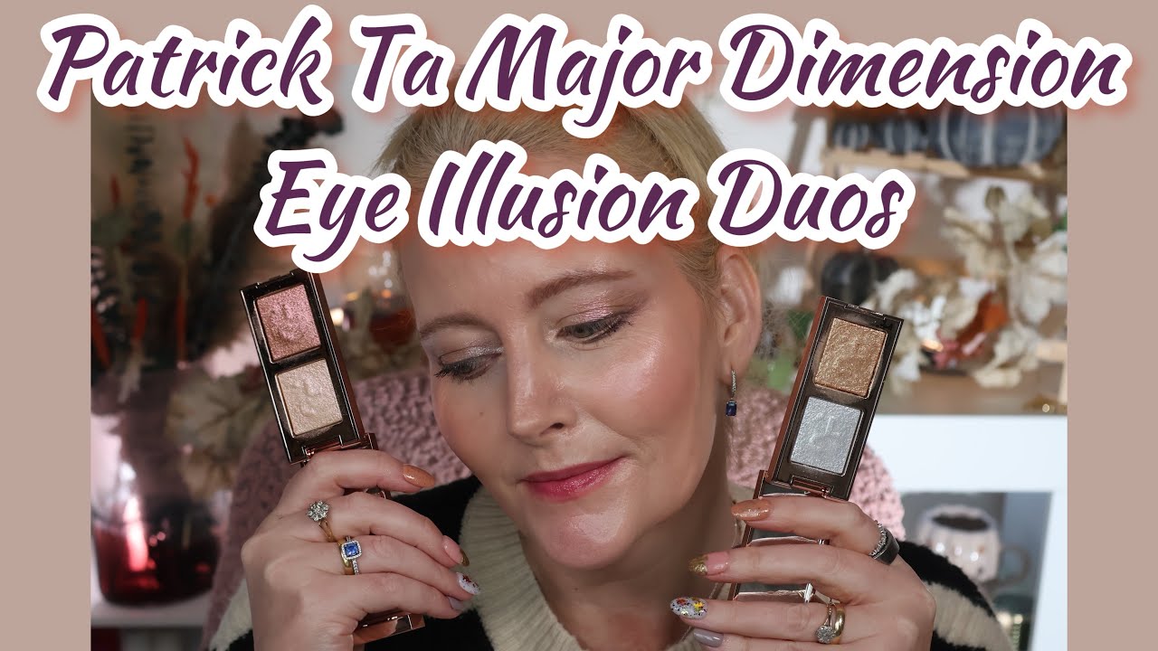 Patrick Ta Major Dimension Eye Illusion Eyeshadow Duos - YouTube