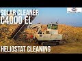 Solar cleaner c4000 el  heliostat cleaning operation