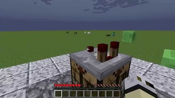 Minecraft - Redstone Comparator Crafting Recipe