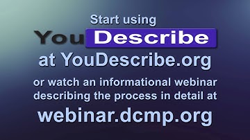 Meet YouDescribe: an easy way to describe YouTube videos for blind and visually-impaired viewers