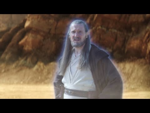 Video: Kom qui gon jinn terug as 'n spook?