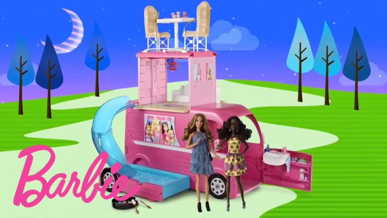 camping car de barbie