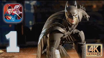 Injustice 2 Mobile (BATMAN) Story Mode 🦇 | Gameplay Walkthrough Part 1 - Chapter 1 (Android/iOS,) #1