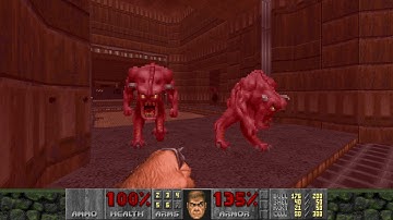 Doom II: No Rest For The Living - Map09: March of the Demons (w/ Fast Monsters & NRFTL MIDI Pack)
