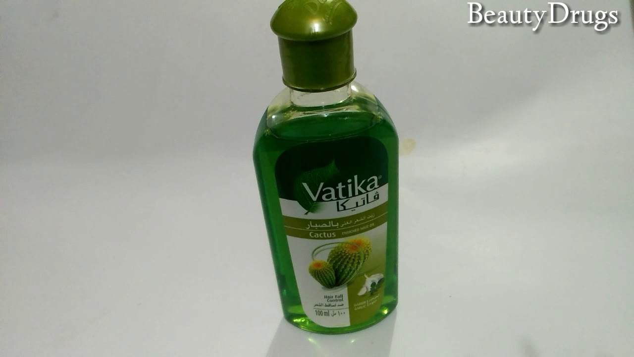 Dabur Vatika Cactus Hair Oil - Stop Hair Fall - YouTube