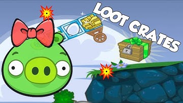 Bad Piggies - NEW ROPE UNLOCKED (Hidden Loot Crates)