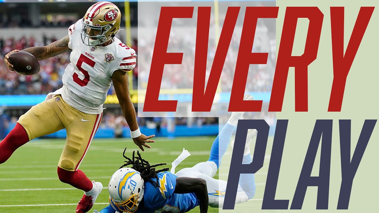 Trey Lance | Every Play | Weeks 1-4 Full Highlights | Fantasy Football Scouting