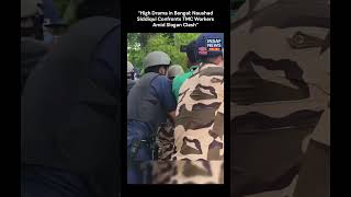 “High Drama in Bengal: Naushad Siddiqui Confronts TMC Workers Amid Slogan Clash” #naushadsiddiqui