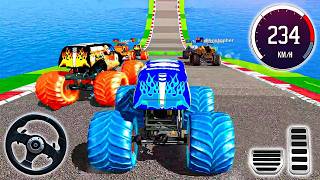 Monster Truck Stunt Racing Game - Impossible Stunts GT Car Mega Ramp Race - Android GamePlay screenshot 3