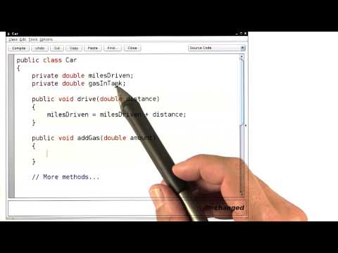 addGas Method - Intro to Java Programming