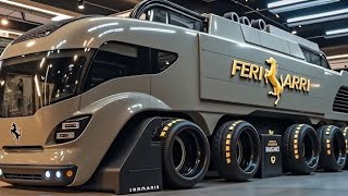 картинка: 2026 Ferrari Motorhome vs Rolls Royce Phantom и Mercedes Benz S Class Сравнение роскошных автодомов