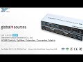Global sources Fair#hdmiswitcher #factory #tech #video #gaming
