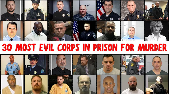 EVERY CORRUPT POLICE OFFICER Sentenced for MURDER In PRISON  Full List & Shocking Crimes