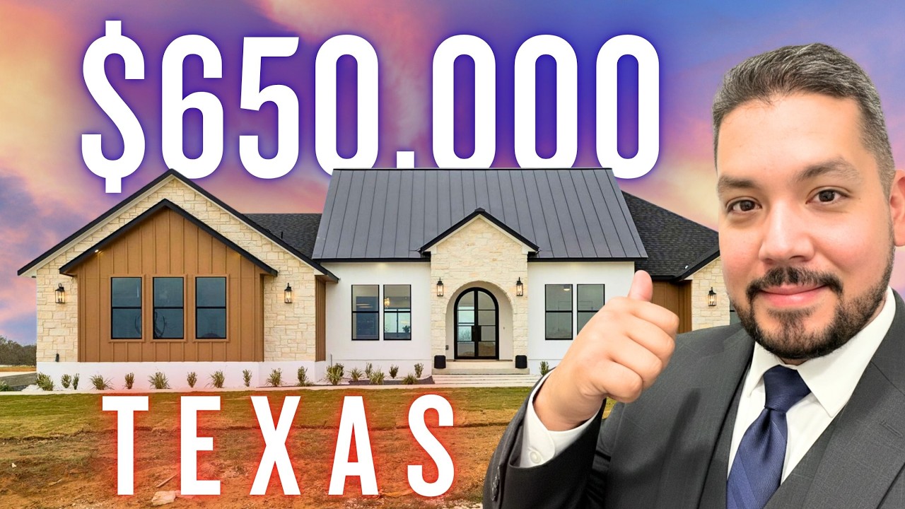 LUXURY HOME ON ACREAGE for ONLY $650,000 | 30 Minutes From San Antonio, TX
