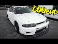600bhp Nissan Skyline R33 GTR Joins RARE Sports Cars at Track Event!